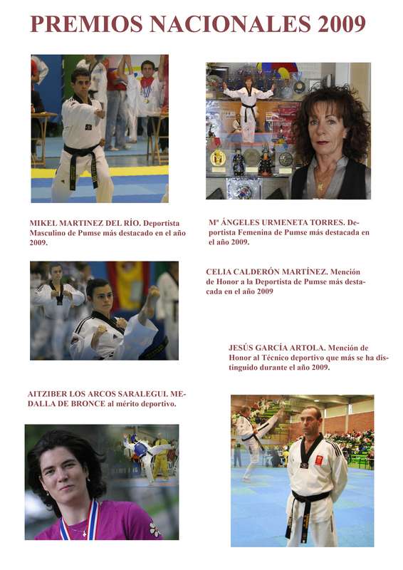 PREMIOS NACIONALES FET 2009